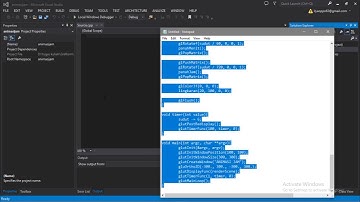 Animasi dengan OpenGL di Visual Studio