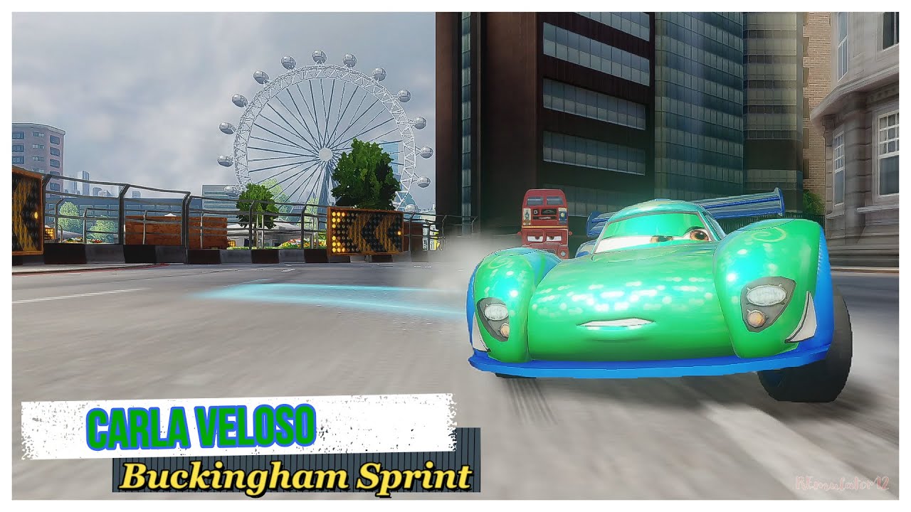 Cars 2 The Video Game Carla Veloso Battle Race Buckingham Sprint