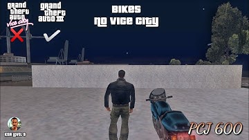 GTA 3 best 3 mods Bikes (No Vice City) with IFP
