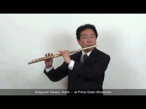 Our Guest Artist #05 Shigeyuki Takano, the flutist - at Prima Gakki Showroom