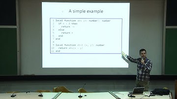 Optional Static Type For Lua - Fabio Mascarenhas