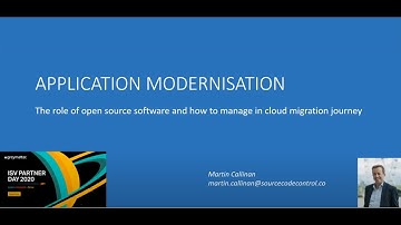 Managing Open Source Software in Application Modernisation