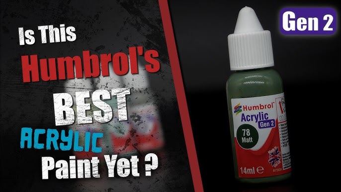 Humbrol Gen 2 Acrylic Paint - Airbrush Test! Scale Model Paint Review 