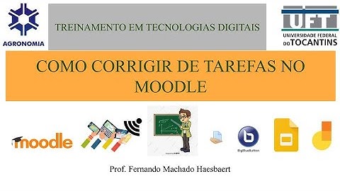 Correção de Tarefas no Moodle