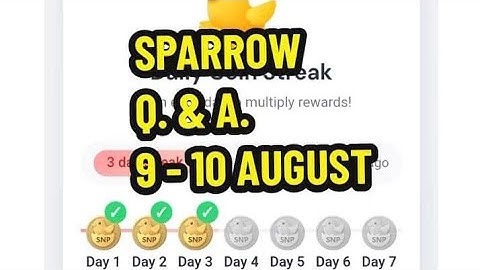 SPARROW NETWORK