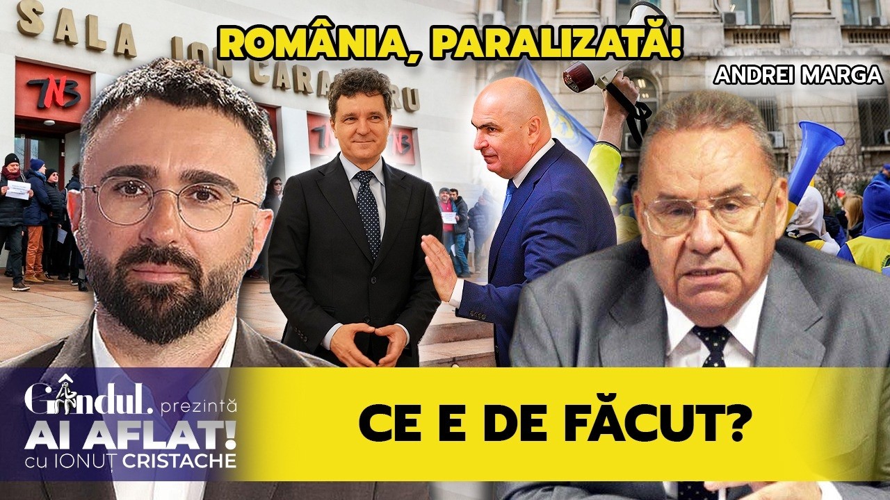 Andrei Marga - Trebuie să plece Ilie Bolojan? / Ai aflat! Cu Ionuț Cristache