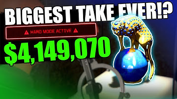 $4,149,070 Biggest Take Ever? 6 Golds, 4 Manned With Panther Statue | GTA Online Cayo Perico Heist