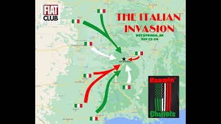The Italian Invasion - Hot Springs, AR  Roamin' Chariots FCA