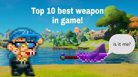 Top 10 best weapon in game | Pixel world | ft.butokap
