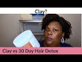 Can you use clay to detox hair? What really happens when you use clay on your hair....