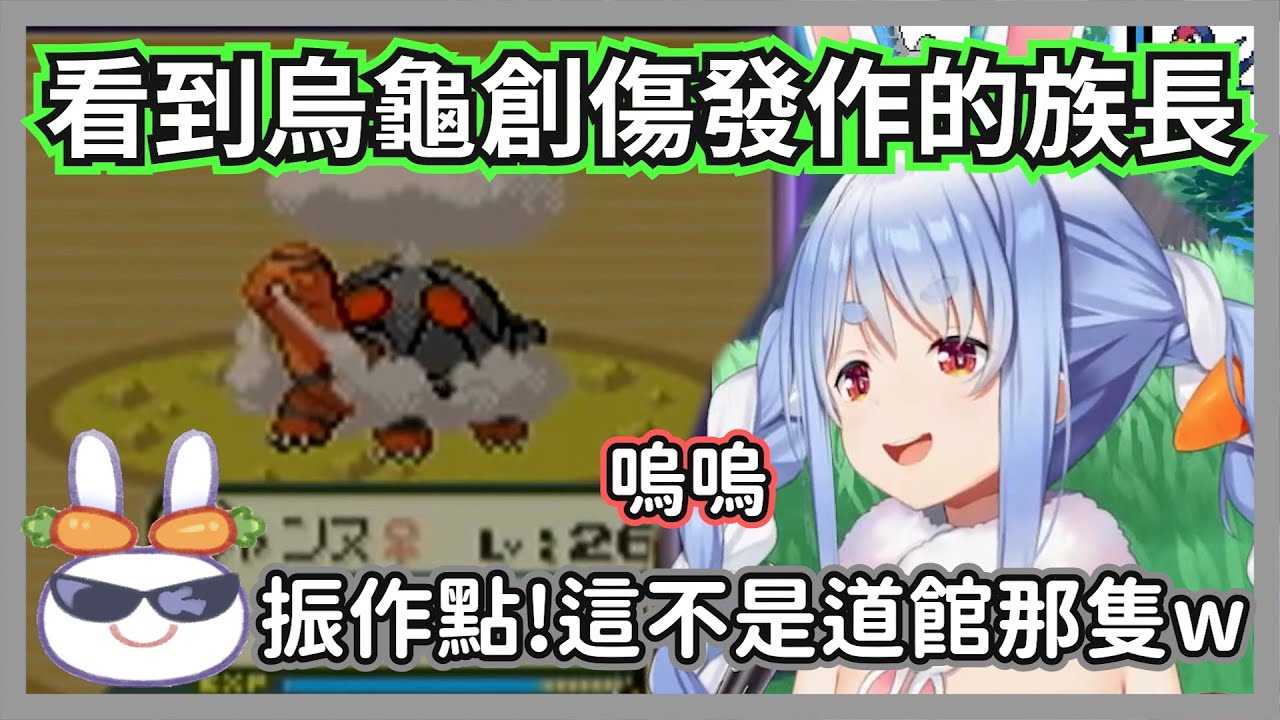 經歷滅團後看到野生烏龜就PTSD發作的族長，還大喊殺人兇手，嚇得聊天室急忙安撫w【兔田佩克拉】【hololive精華】