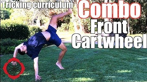 How to Combo a Front Cartwheel | Tricking Basics Tutorial