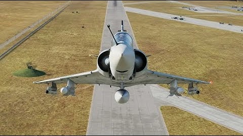 DCS World - Mirage 2000-C Landing