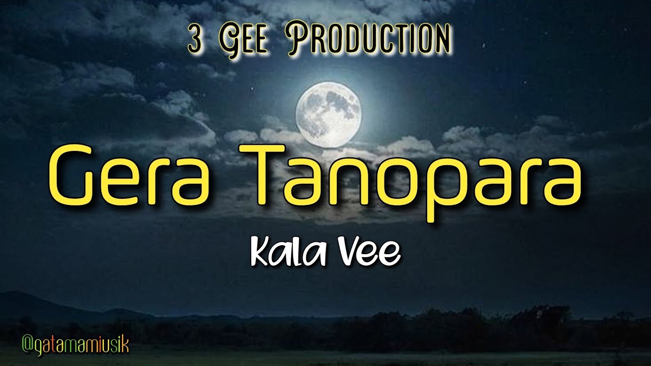 Gera Tanopara- Kala Vee - YouTube