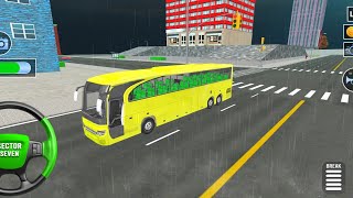Euro Bus Transport Sim 3D - Modern Coach Bus Driving Simulator - Android Gameplay - Bagao-Gameplay screenshot 4