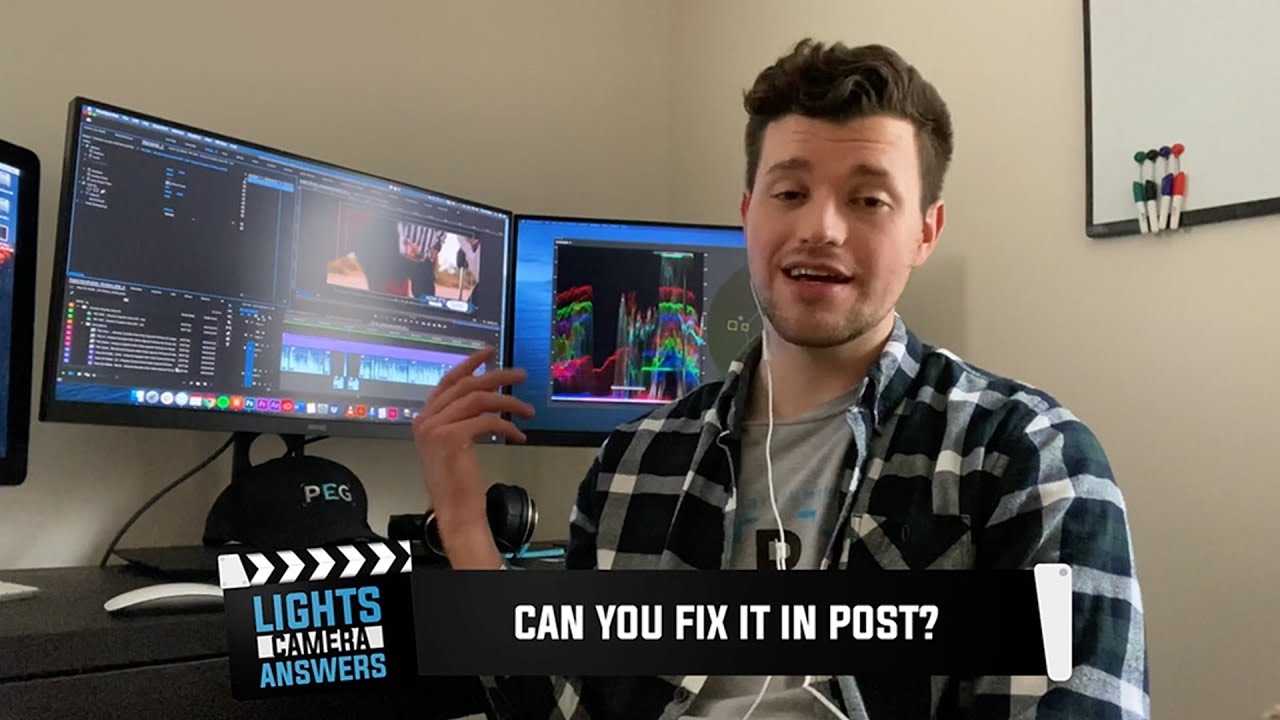 Lights. Camera. Answers. Can You Fix It In Post? YouTube