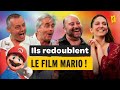 Les voix de mario luigi donkey kong et peach ce sont eux    super mario bros