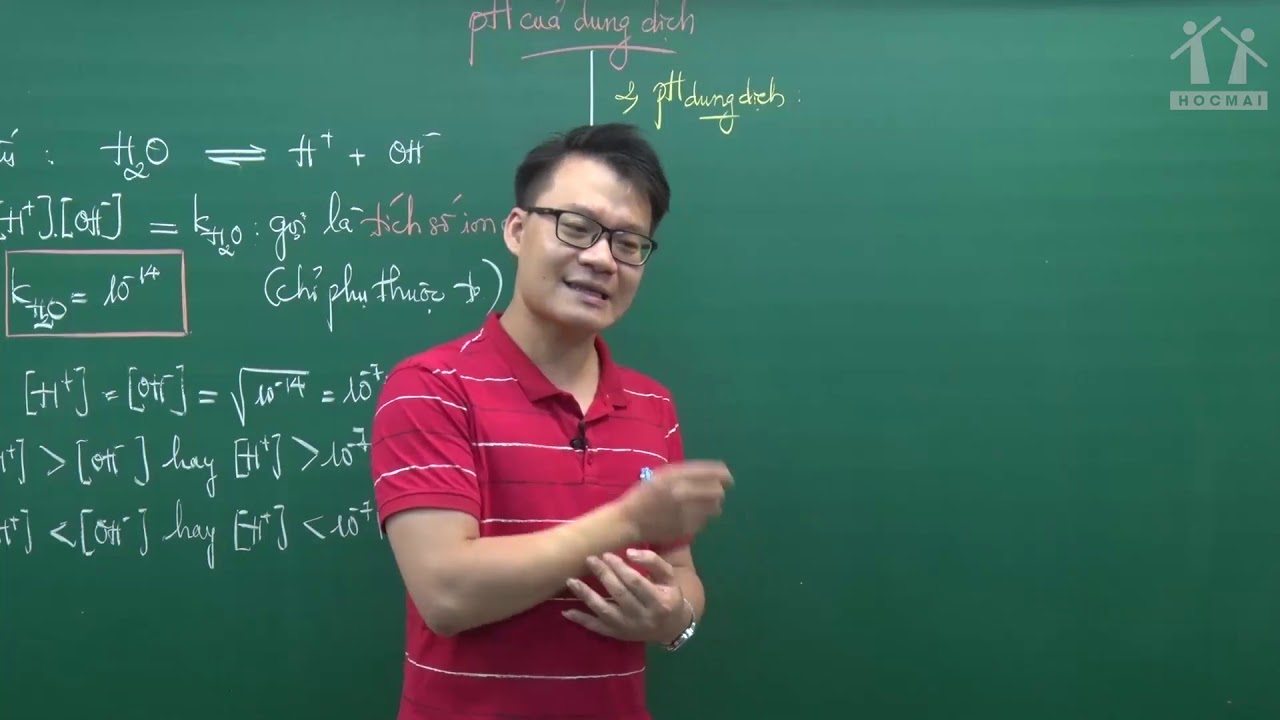 Bài giảng PH của dung dịch - Lớp 11- Thầy Nguyễn Khắc Ngọc - Khóa Học Tốt 11 2020
