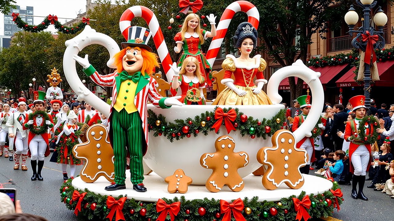 [4K] Disney Christmas 2025 | Full Holidays Parade; Walktrrough, Show Music & Merchandise