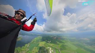 Rutland Water tow Paragliding