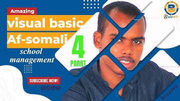 Database Management Part four || application sida loo sameeyo || VB.net || eng Dhaqane