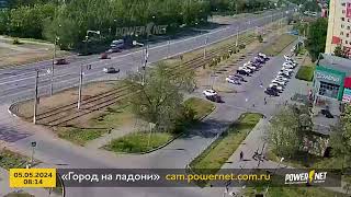 ДТП (авария г. Волжский) ул. Дружбы - ул. Александрова 05-05-2024 08-14