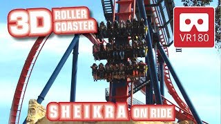 3D Sheikra | VR180 3D intense VR Roller Coaster experience | VR onride POV | Busch Gardens Tampa