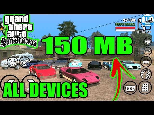 GTA San Andreas APK+Data 190MB Highly Compressed Download