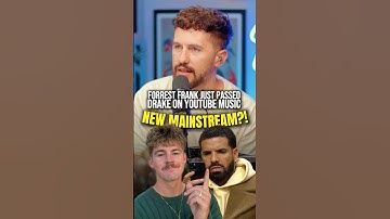 Forrest Frank surpassed Drake on YouTube music. 🤯