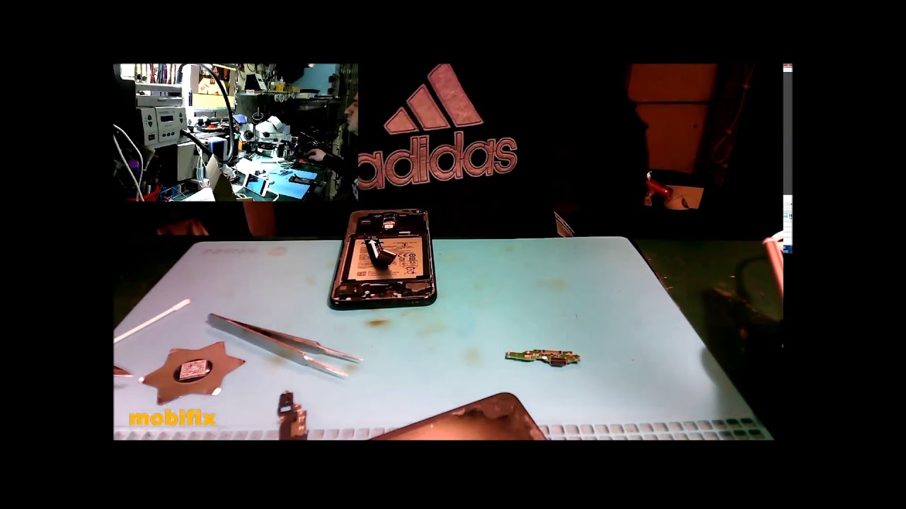 nokia 5.1 plus charge connector repair old and replacement wih new