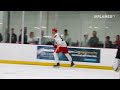 Carson Carels mic'd up for the Snowy Cup | Calgary Flames Development Camp