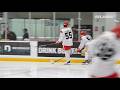 Carson Carels mic'd up for the Snowy Cup | Calgary Flames Development Camp
