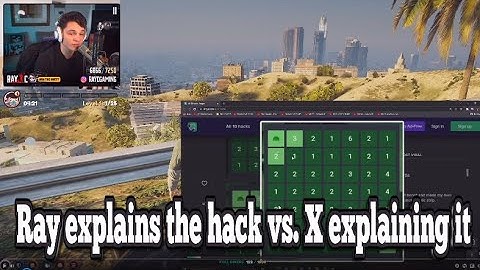 Ray explains the hack vs. X explaining it | No-Pixel 3.1