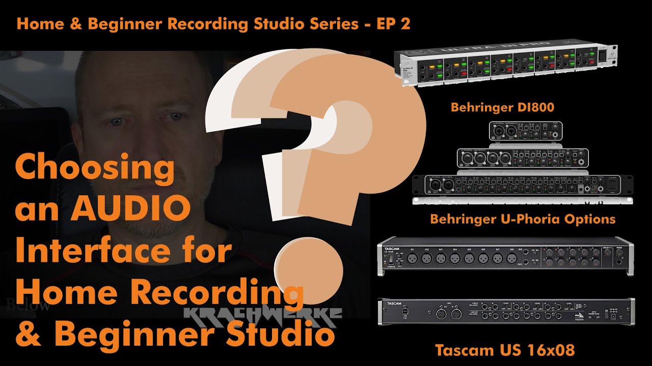 Choosing an audio interface for your home studio or beginner audio ...