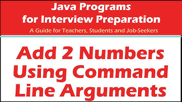 Add Two Numbers in JAVA - Java Programs for Interview Preparation