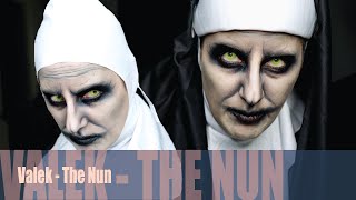 VALEK (The Nun) - Halloween Makeup Tutorial