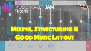 Music Maker Jam - How To Structure and Layout Your Song