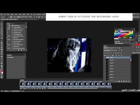 Photoshop Tutorial on How to Combine/Overlay Gifs