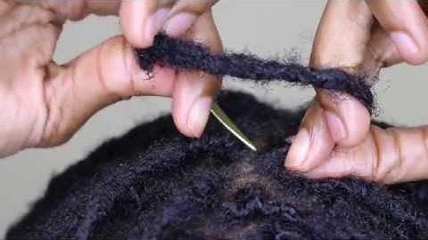 How To Interlock Locs the RIGHT way!| Loc Maintenance with Amazing Locking Tool
