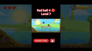 Red ball 4 🔴 Level 7 #redballgaming #gamerharsh #viralgame