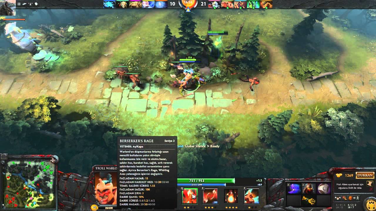 DOTA 2 | Troll Warlord - Jah'rakal - YouTube