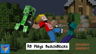 BeachBlock  : SMP Minecraft : S2 E7 : Setting up the Sorting System