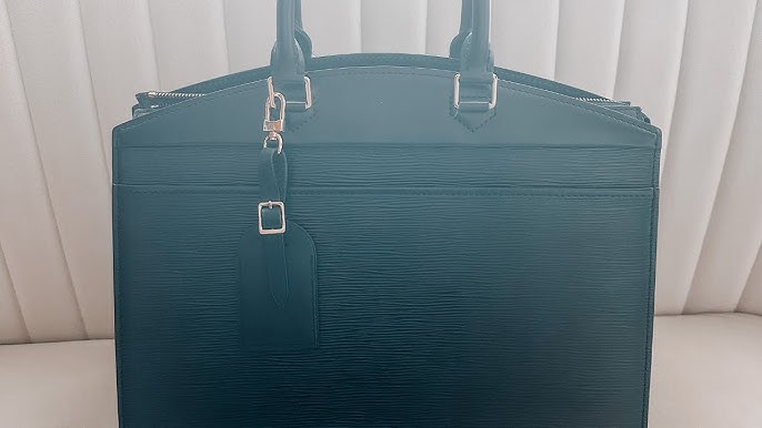 LOUIS VUITTON LV Logo Riviera Hand Bag Epi Leather Blue France M48185  68MZ761