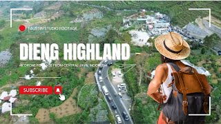 Journey to Dieng Plateau - 4K Drone Footage from Central Java, Indonesia