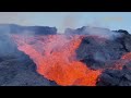 Volcano magma output on June 12 🌋 The last footages from viewing hill (blocked next morning)