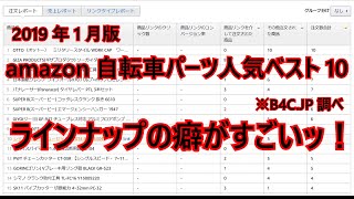 人気の自転車パーツ ベスト10 2019年1月版 by B4C