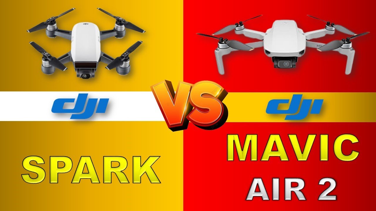 SPARK VS DJI MAVIC AIR 2 DRONES COMPARISON | STR - YouTube