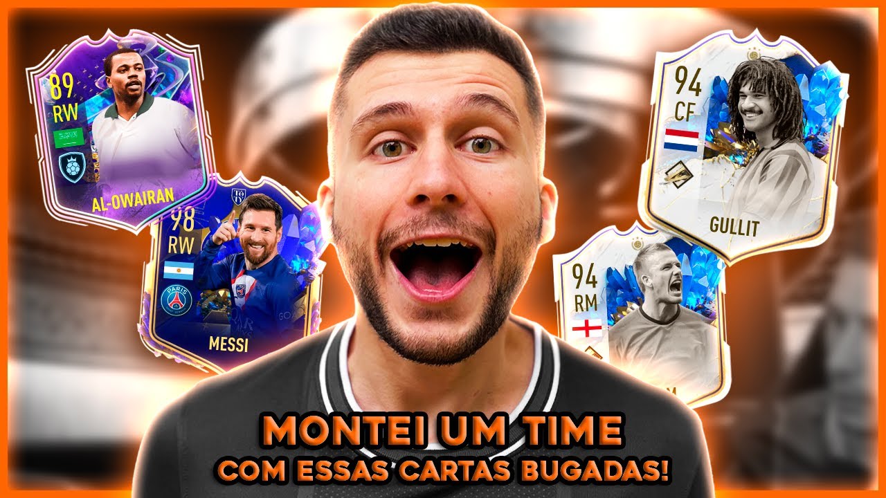 INSANO!!! MONTEI UM TIME BUGADASSO EM VOLTA DESSES CARAS! FIFA 23 - ULTIMATE TEAM