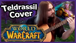 Teldrassil (Night) - World of Warcraft [Ambient Guitar / Synth Cover]