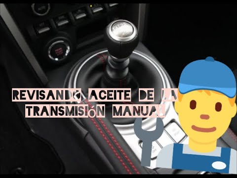 Como revisar el nivel de aceite correcto de una transmisión manual/estandar